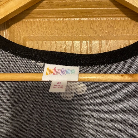 M Black and white floral cardigan - Picture 2 of 5